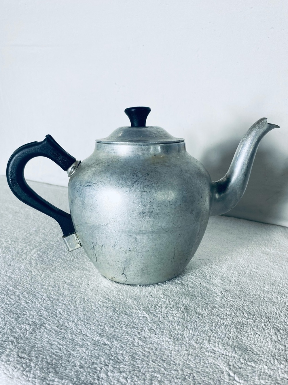 Vintage Wear Ever Aluminum Teapot With Lid